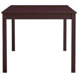 Dining Table Dark Brown 180x90x73 cm Pinewood 283407