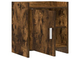 Bedside Tables 2 pcs Smoked Oak 40 x 30 x 60 cm Engineered Wood 8011020