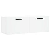 Wall Cabinet White 100x36.5x35 cm Engineered Wood 830156