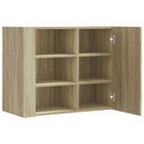Wall Cabinet Sonoma Oak 75x35x60 cm Engineered Wood 848425