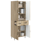 Cabinet Set 2 pcs Sonoma Oak 66 x 34.5 x 89.5 cm 3416666
