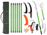 26ft Manual Pole Saw, Lightweight Tree Trimmers Long Handle Pruner Set, Sharp Steel Blade and 29166276