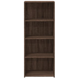 Highboard Brown Oak 50x41x124 cm Engineered Wood 846403