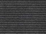 Doormat Stripe Black and Grey 115x200 cm 4105597