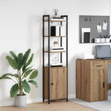 Book Cabinet Artisan Oak 40 x 24 x 161 cm Engineered Wood 883855