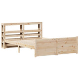Bed Frame with Headboard without Mattress 160x200 cm 3306025