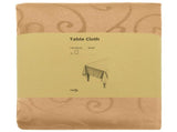 Table Cloth 5 pcs Rectangular Beige 110 x 160 cm 42040432