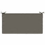 Seat Cushion SOEST 100% Polyester Grey 120 x 80 x 15 cm 944305