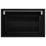 Bathroom Furniture Set with Drawer Wall-mounted 2 pcs Black Oak 875434