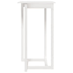 3 Piece Bar Set White Solid Wood Pine 3124728