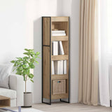 Book Cabinet Artisian Oak 40 x 30 x 155 cm Engineered Wood 886377