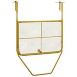 Balcony Table Gold 60x40 cm Steel 340917