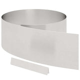 Lawn Edging 450 x 25 cm Stainless Steel Silver 868034