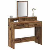 Dressing Table Old Wood 100 x 41 x 140 cm Engineered Wood 865152