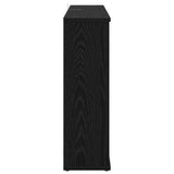 Electric Fireplace Black Oak 114 x 18 x 58.5 cm Engineered wood 8021056