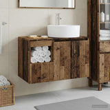 Bathroom Furniture Set 2 pcs Old Wood Engineered Wood 3404082
