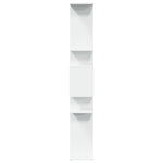 Book Cabinet White 92x29x188 cm Engineered Wood 3310316
