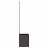 Garden Privacy Screen Black 32 x 150 cm Cold-rolled steel 876399