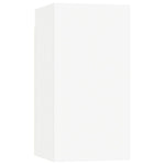 ZNTS 9 Piece TV Cabinet Set White Engineered Wood 3078738
