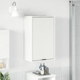 Bathroom Cabinet White 39 x 23.5 x 65 cm Engineered wood, Metal 883384