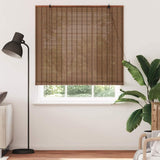 Roller Blind Brown 150 x 220 cm Bamboo 42006925