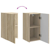 TV Cabinet Set Wall-mounted 6 pcs Sonoma Oak Engineered Wood 3409062