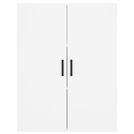 Highboard White 69.5x34x180 cm Engineered Wood 3195843