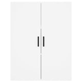 Highboard White 69.5x34x180 cm Engineered Wood 3195843