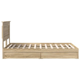Storage Bed with Drawer Sonoma Oak 120 x 200 cm Engineered Wood 3410260
