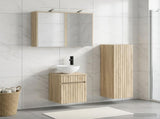 Bathroom Furniture Set 4 pcs Sonoma Oak 3407465