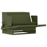 Chicken Treadle Feeder Olive Green 50 x 40 x 29 cm 874700
