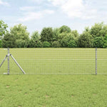 Fence Post Other 26 pcs Silver 3.2 x 3.2 x 100 cm Steel 3350149