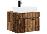 Wall-mounted Sink Vanity Old Wood 49 x 41 x 63 cm 890590