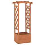 Trellis Planter with Arch 49x39x117 cm Firwood 316391