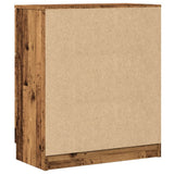 Sideboard Old Wood 60x30x70 cm Engineered Wood 856836