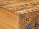 Coffee Table Natural 100 x 54 x 40 cm Solid Mango Wood 4018272