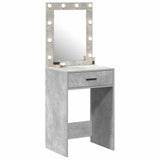 Dressing Table Concrete Grey 50 x 41 x 135 cm Engineered Wood 865040