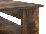 Coffee Table Smoked Oak 96 x 54 x 44 cm Engineered Wood 8000152