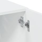 Storage Cabinet White 80x42.5x225 cm Engineered Wood 3281343