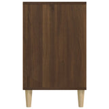 Shoe Cabinet Brown Oak 102x36x60 cm Engineered Wood 819731