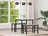 Dining Tables 60 x 60 x 75 cm METAL Square 892617