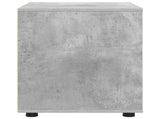 Storage Cabinet 60 x 48 x 57 cm Engineered Wood Concrete Grey 888830