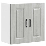 Kitchen Wall Cabinet Kalmar Grey Sonoma Engineered Wood 853583