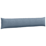 Sofa Pillows 2 pcs Blue 200 x 40 cm Corduroy Fabric 42013906