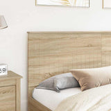 Headboard with Headboard Sonoma Oak 180 cm Engineered wood 887728
