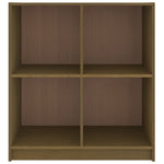 Sideboard Honey Brown 70x33x76 cm Solid Pinewood 809951