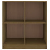 Sideboard Honey Brown 70x33x76 cm Solid Pinewood 809951