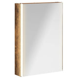 Bathroom Mirror Cabinet Smoked Oak 43 x 11.5 x 60.5 cm 889227