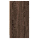 Apothecary Cabinet Brown Oak 30x41x77.5 cm Engineered Wood 855157