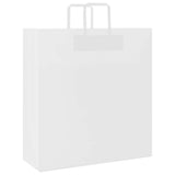 ZNTS Paper Bags 50 pcs with Handles White 45x17x48 cm 4101835